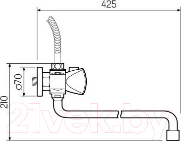Изображение товара Смеситель РМС SL119-143