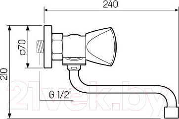 Изображение товара Смеситель РМС SL119-361