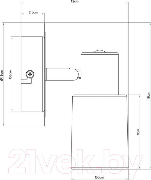 Изображение товара Спот Arte Lamp Cavalletta A4510AP-1SS
