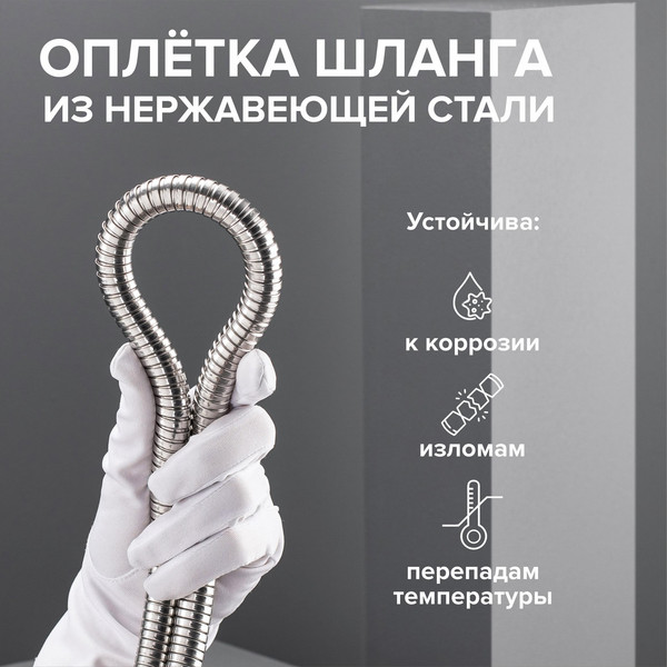 Изображение товара Душевой шланг РМС SH10