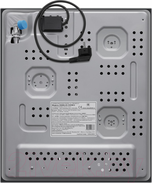 Изображение товара Газовая варочная панель Maunfeld EGHG.43.33CW/G
