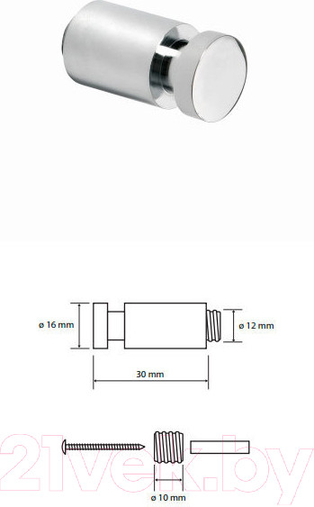 Изображение товара Крючок для ванной Bemeta Neo 104106165
