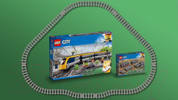 Изображение товара Конструктор Lego City Рельсы 60205