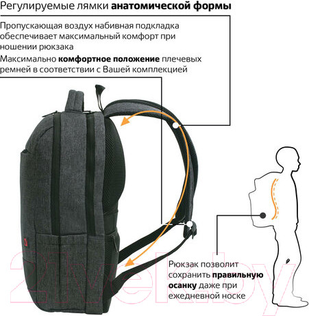 Изображение товара Рюкзак Brauberg Urban / 229895