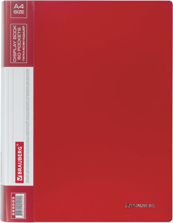 Изображение товара Папка для бумаг Brauberg 228683 (красный)