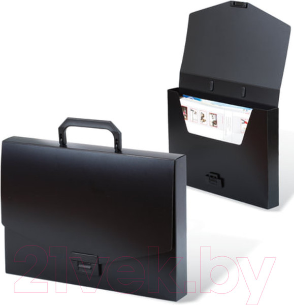 Изображение товара Папка-портфель Brauberg 221202 (черный)