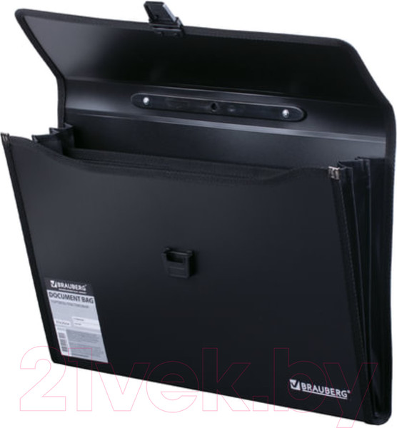Изображение товара Папка-портфель Brauberg 221389 (черный)