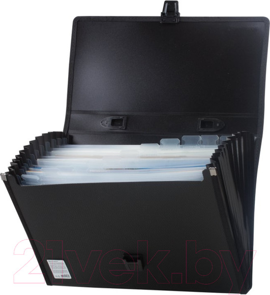 Изображение товара Папка-портфель Brauberg Дипломат / 226025 (черный)