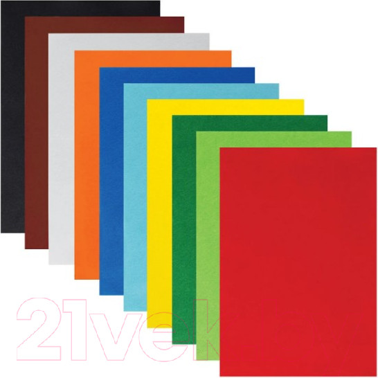 Изображение товара Набор фетра Юнландия 662048 (10шт)