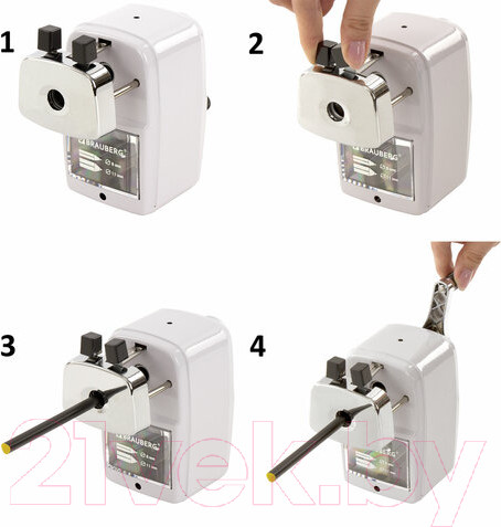 Изображение товара Точилка Brauberg Metallic-X / 228481