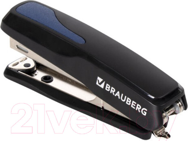 Изображение товара Степлер Brauberg Extra / 229078 (черный/синий)