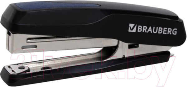 Изображение товара Степлер Brauberg Extra / 229078 (черный/синий)