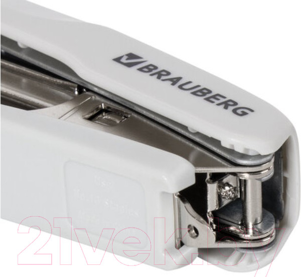 Изображение товара Степлер Brauberg Extra / 229082 (серый/красный)