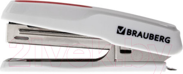 Изображение товара Степлер Brauberg Extra / 229082 (серый/красный)