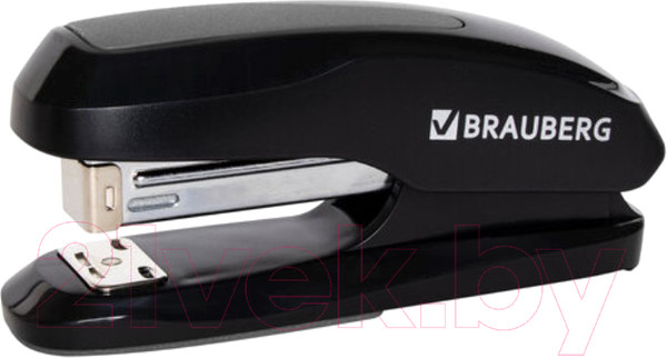 Изображение товара Степлер Brauberg Extra / 229086 (черный/серый)