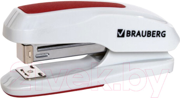 Изображение товара Степлер Brauberg Extra / 229088 (серый/красный)