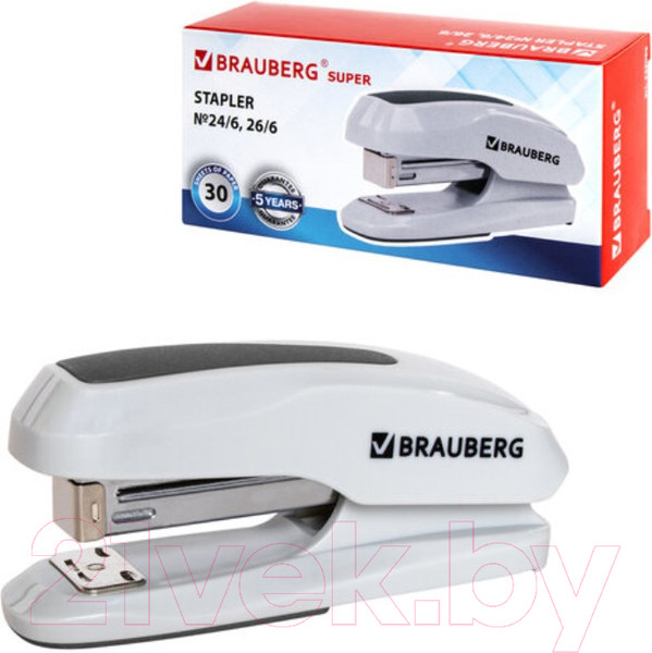 Изображение товара Степлер Brauberg Extra / 229089 (серый)