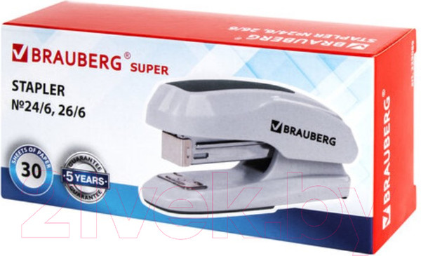 Изображение товара Степлер Brauberg Extra / 229089 (серый)