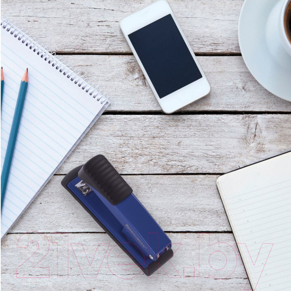 Изображение товара Степлер Brauberg Office / 228612 (синий)