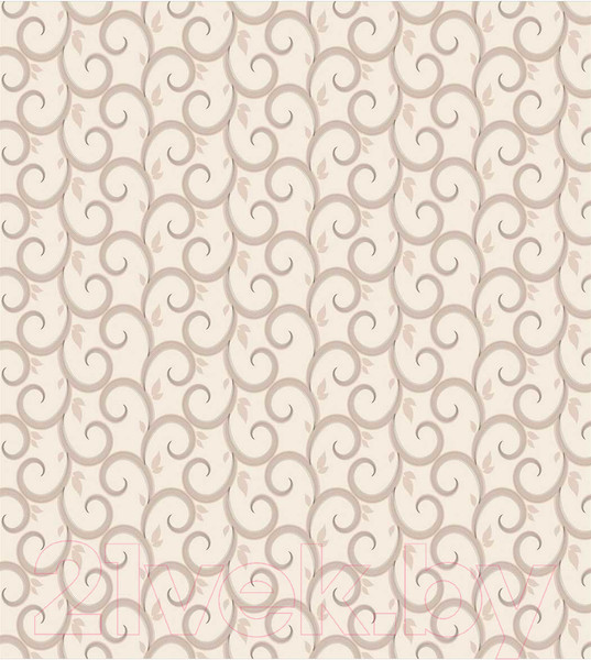 Изображение товара Шторка-занавеска для ванны JoyArty Завитки обычные / sc_13527