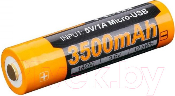 Изображение товара Аккумулятор Fenix Light 18650 3500UmAh / ARB-L18-3500U