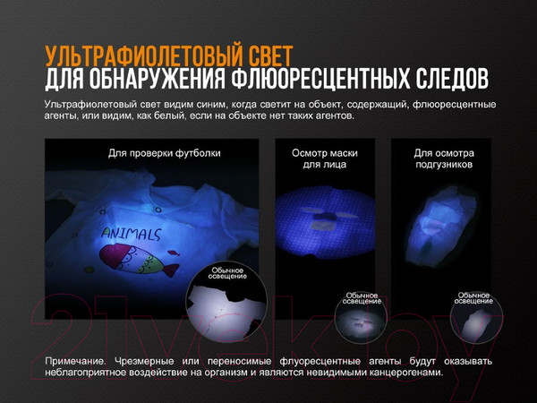 Изображение товара Фонарь Fenix Light LD02V20
