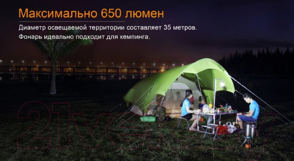 Изображение товара Фонарь Fenix Light CL30R (черный)