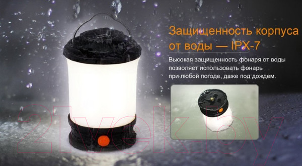 Изображение товара Фонарь Fenix Light CL30R (черный)