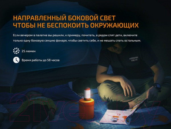 Изображение товара Фонарь Fenix Light CL26R (зеленый)