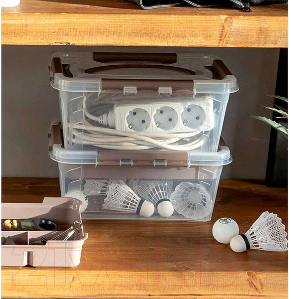 Изображение товара Ящик для хранения Econova Grand Box / 433200114 (коричневый)