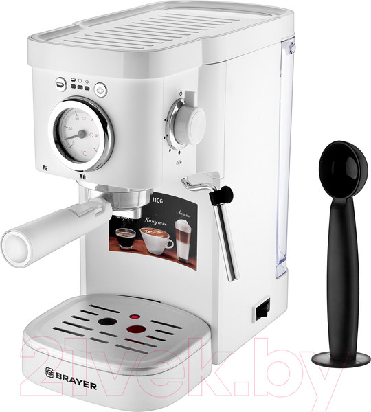 Изображение товара Кофеварка эспрессо Brayer BR1106