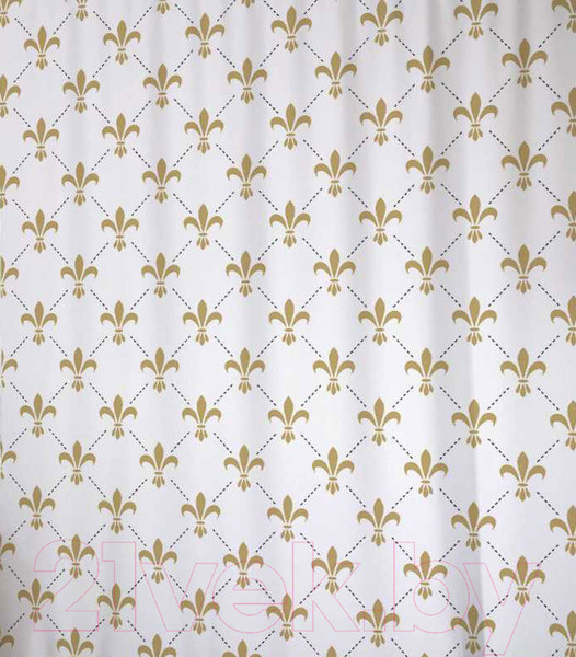 Изображение товара Шторка-занавеска для ванны JoyArty Сетка с орнаментом / sc_14849