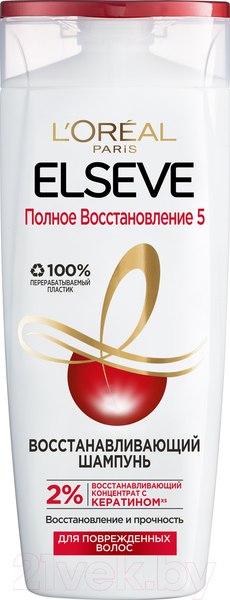 Изображение товара Шампунь для волос L'Oreal Paris Elseve Полное Восстановление 5 (400мл)