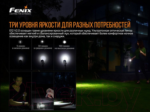Изображение товара Фонарь Fenix Light E12V20