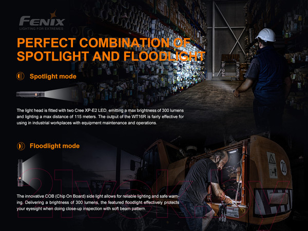 Изображение товара Фонарь Fenix Light WT16R