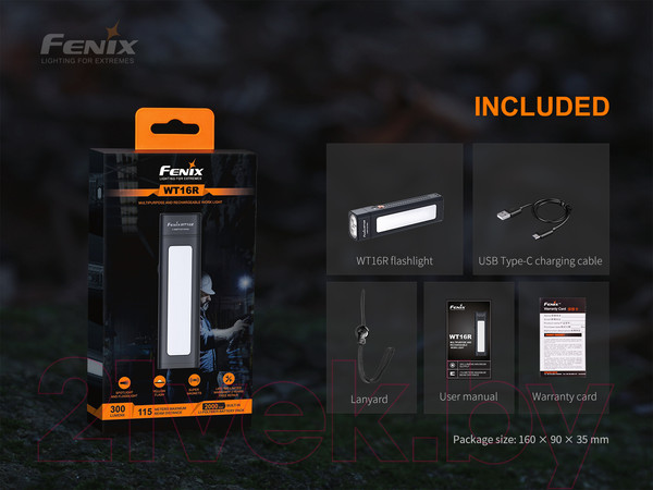 Изображение товара Фонарь Fenix Light WT16R
