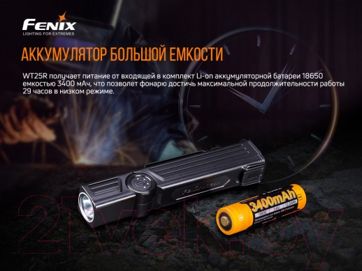 Изображение товара Фонарь Fenix Light WT25R