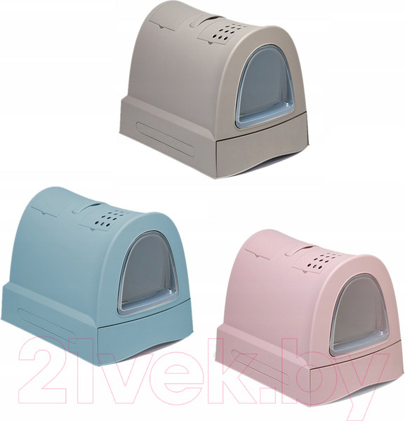 Изображение товара Туалет-домик Imac Zuma / 83483 (морозный голубой)