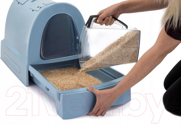 Изображение товара Туалет-домик Imac Zuma / 83483 (морозный голубой)