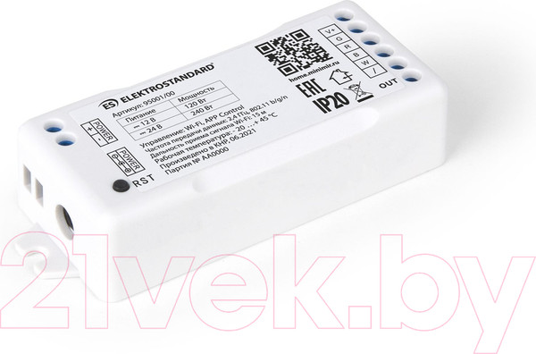 Изображение товара Контроллер для светодиодной ленты Elektrostandard RGBW 12-24V 95001/00 Wi-Fi