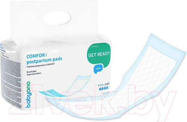 Изображение товара Прокладки послеродовые BabyOno 597 (10шт)