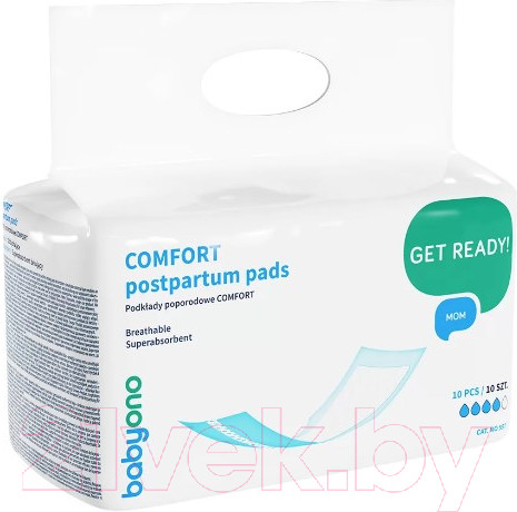 Изображение товара Прокладки послеродовые BabyOno 597 (10шт)