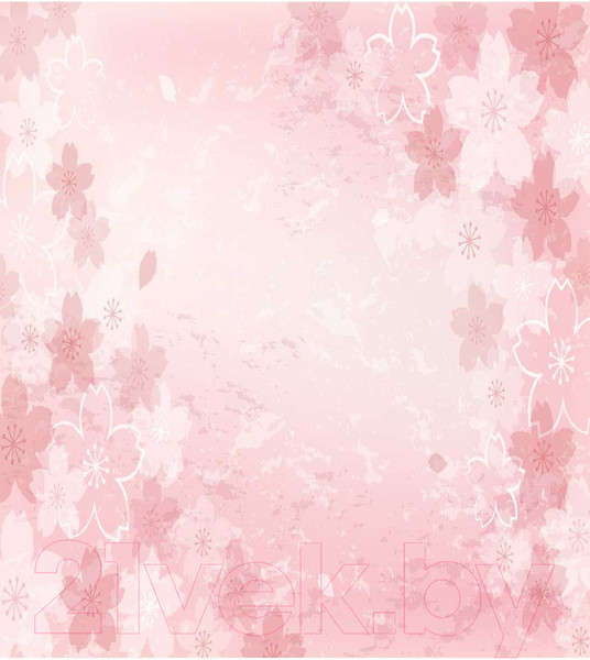 Изображение товара Шторка-занавеска для ванны JoyArty Вьющиеся цветки / sc_14309