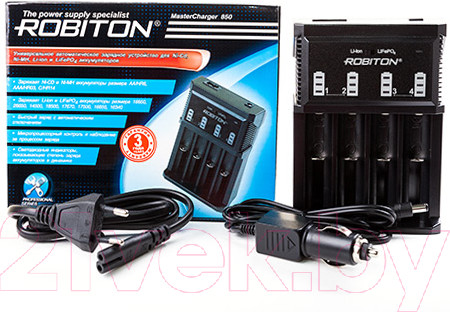 Изображение товара Зарядное устройство для аккумуляторов Robiton MasterCharger 850 / 11937