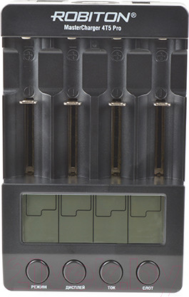 Изображение товара Зарядное устройство для аккумуляторов Robiton MasterCharger 4T5 Pro / 16901