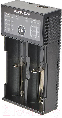 Изображение товара Зарядное устройство для аккумуляторов Robiton MasterCharger 2B Plus / 17484
