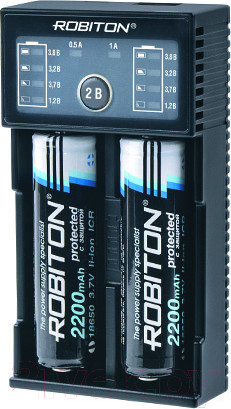 Изображение товара Зарядное устройство для аккумуляторов Robiton MasterCharger 2B Plus / 17484