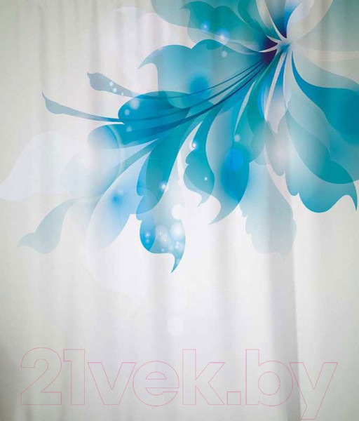 Изображение товара Шторка-занавеска для ванны JoyArty Цветок неба / sc_21919