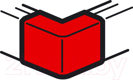 Изображение товара Угол внешний для кабель-канала Legrand Metra 638182