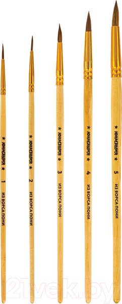 Изображение товара Набор кистей Юнландия 200893 (5шт)